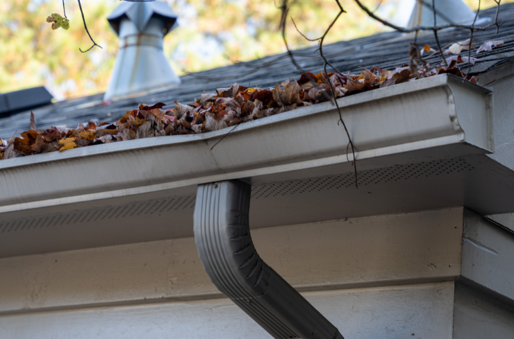 Gutter Cleaning is Messy