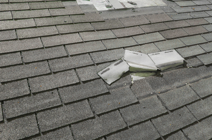 Hail Damage vs. Wind Damage: Roof Storm Damage Inspection Tips